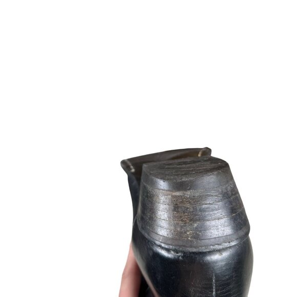 Vintage Chippewa Leather Embroidered Western Cowboy Black Boots Men's 11 D - Picture 13 of 14